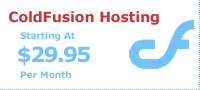 ColdFusion Hosting Cold Fusion Hosting